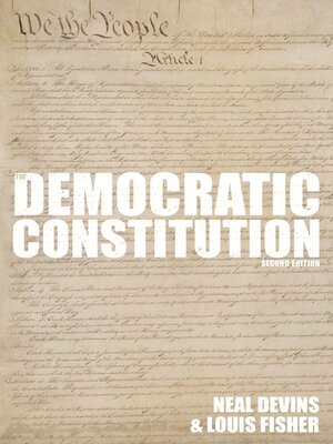 cover image of The Democratic Constitution
